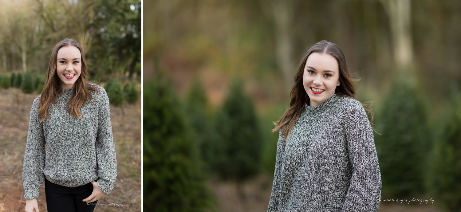 sherwood family photographer, sleighbells christmas tree family photos, portland family photography