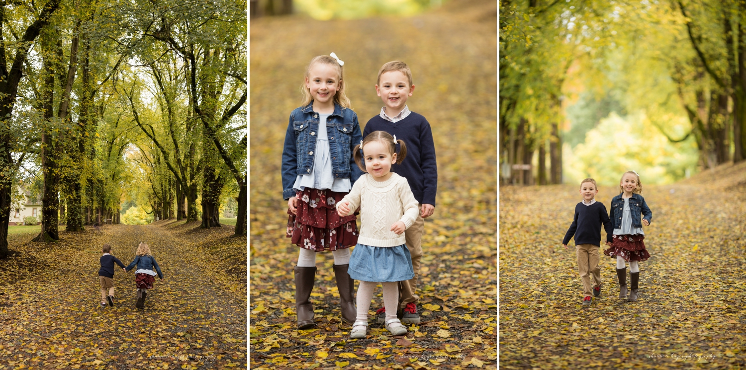 jenkins estate fall family session, beaverton family photographer, fall mini sessions portland