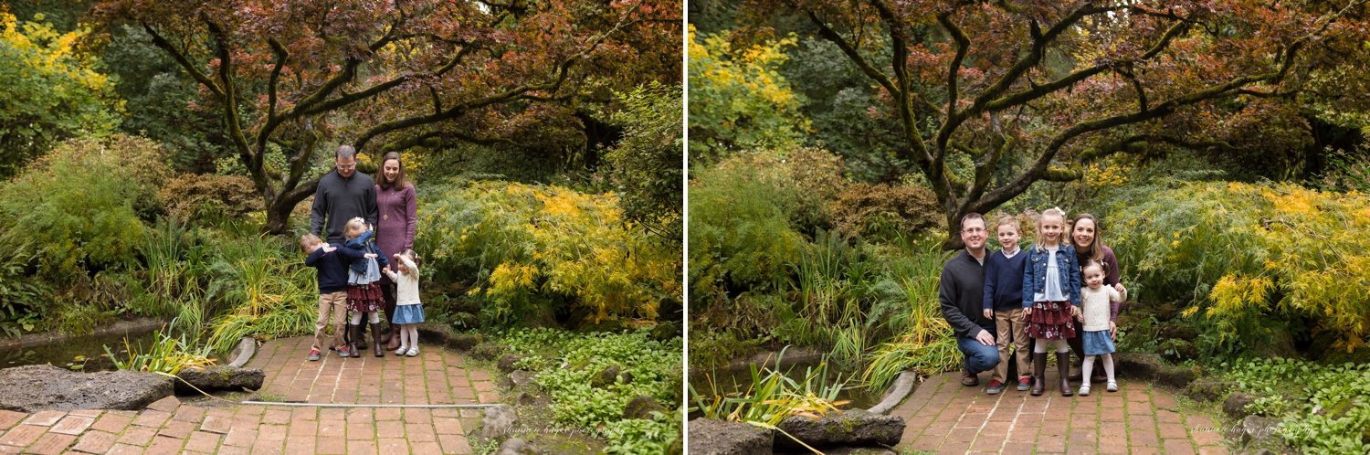 jenkins estate fall family session, beaverton family photographer, fall mini sessions portland