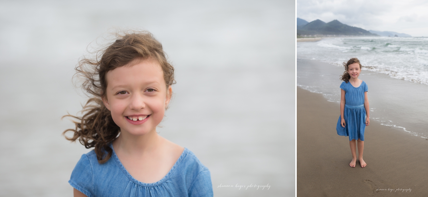 cannon beach photographer, oregon coast family photos by shannon hager photography