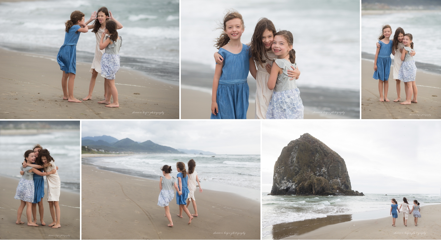 cannon beach photographer, oregon coast family photos by shannon hager photography