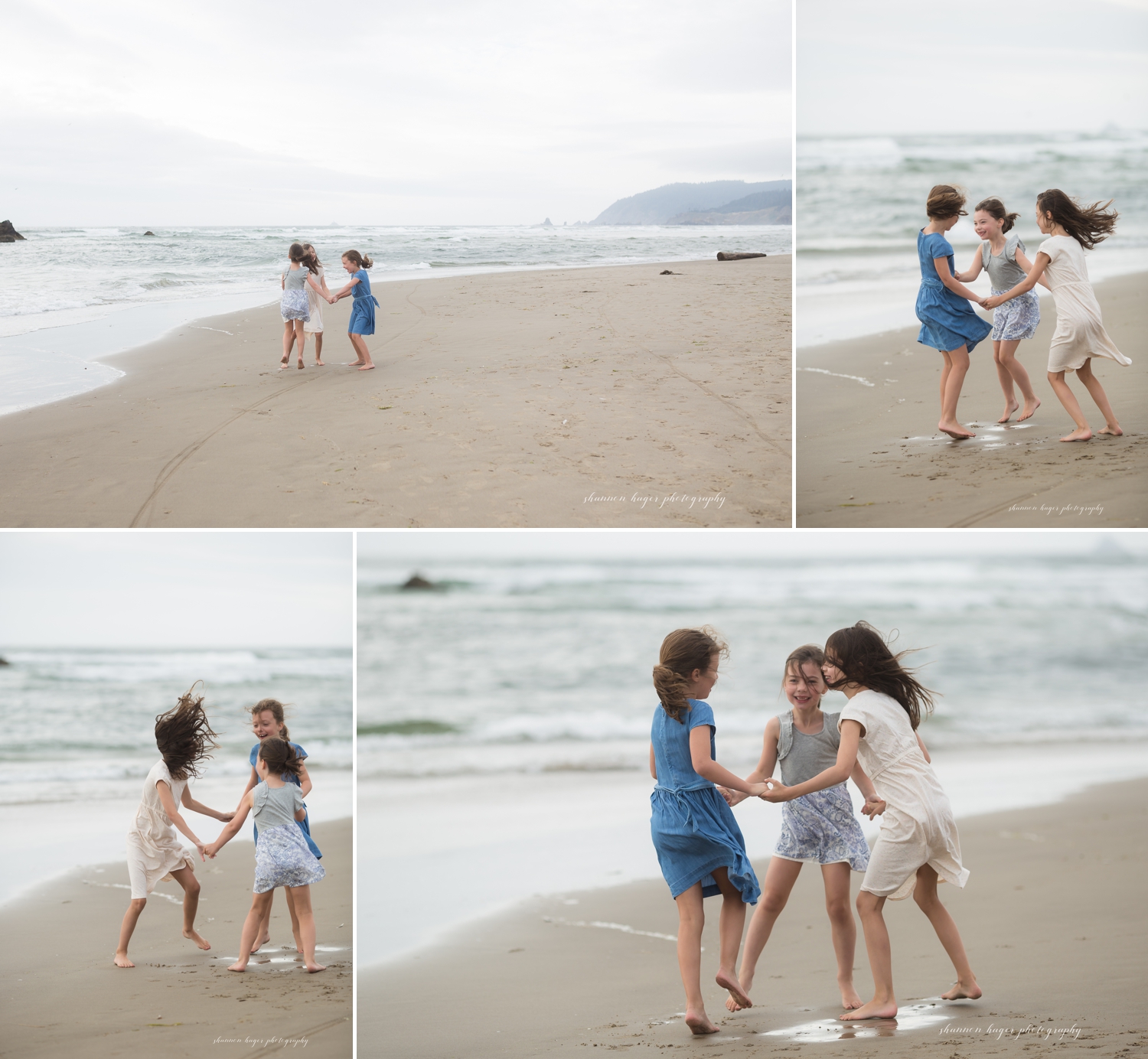cannon beach photographer, oregon coast family photos by shannon hager photography