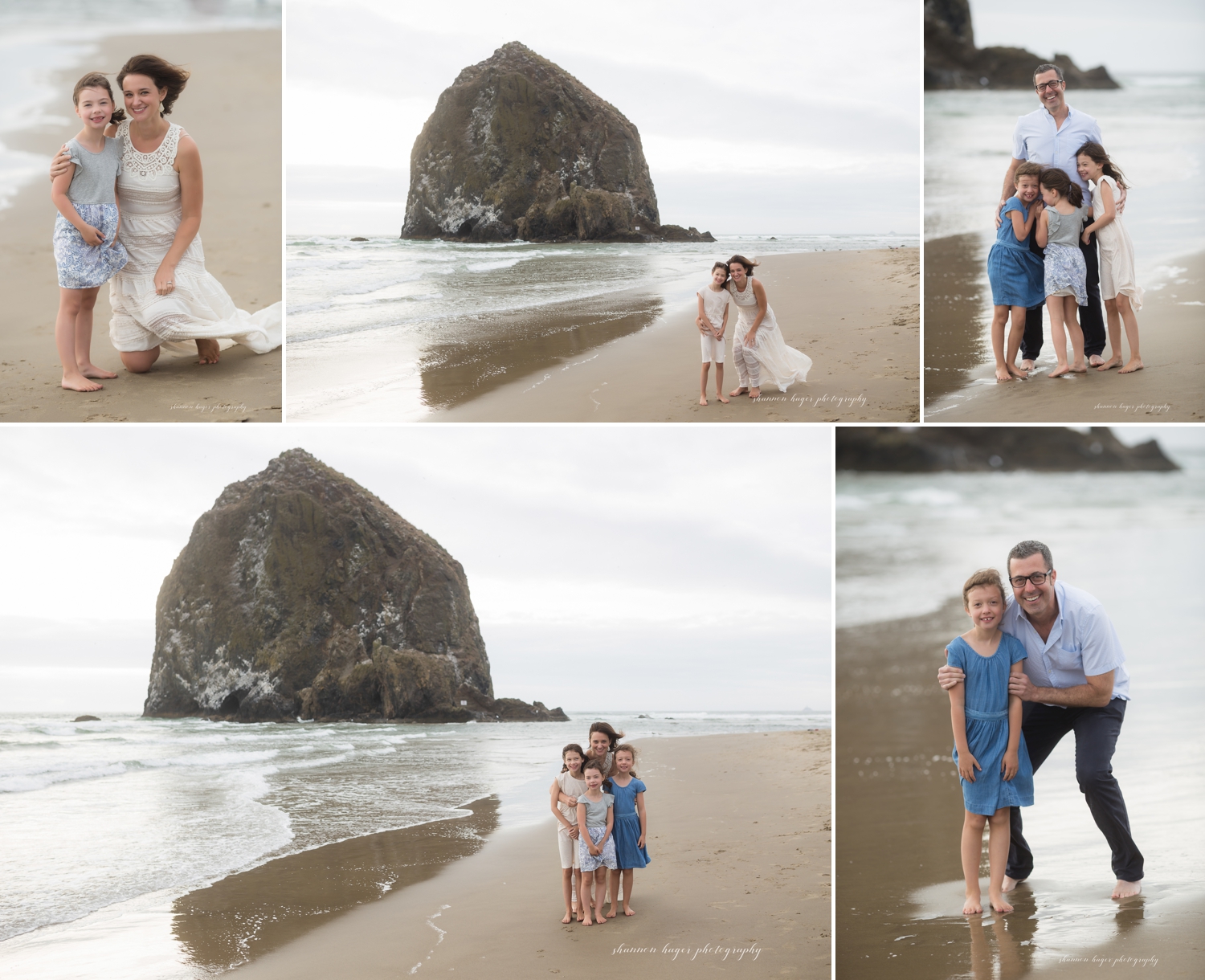 cannon beach photographer, oregon coast family photos by shannon hager photography