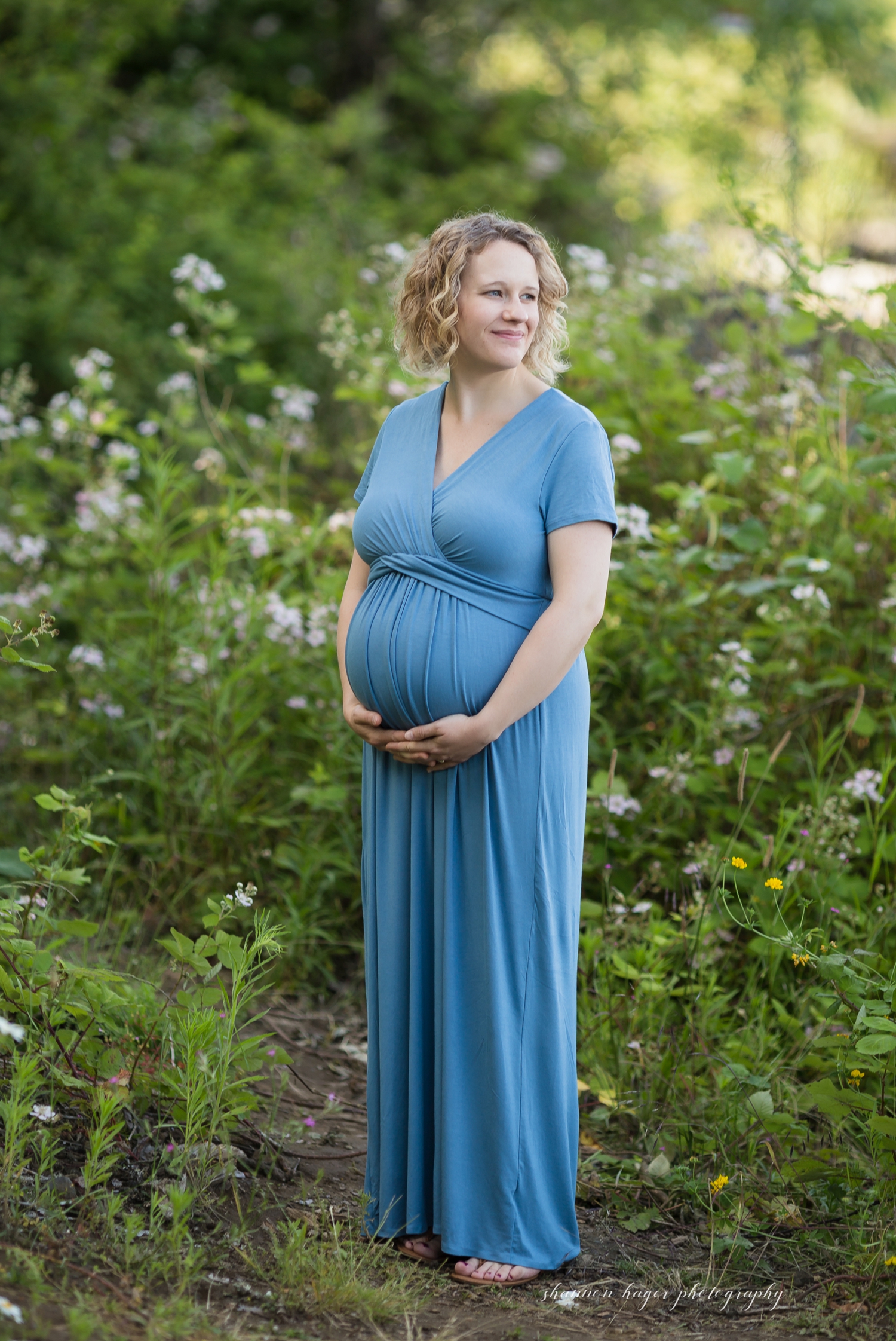 lake oswego maternity photos at george rogers park