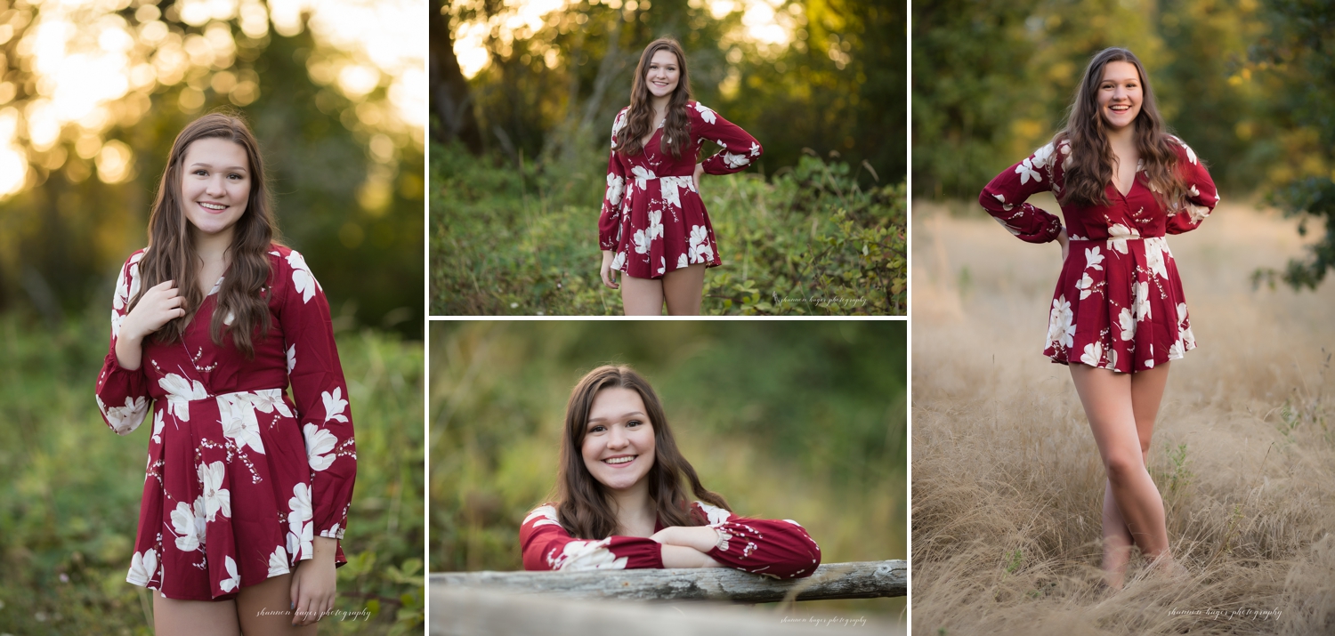 sherwood senior photos at wildlife refuge by shannon hager photography