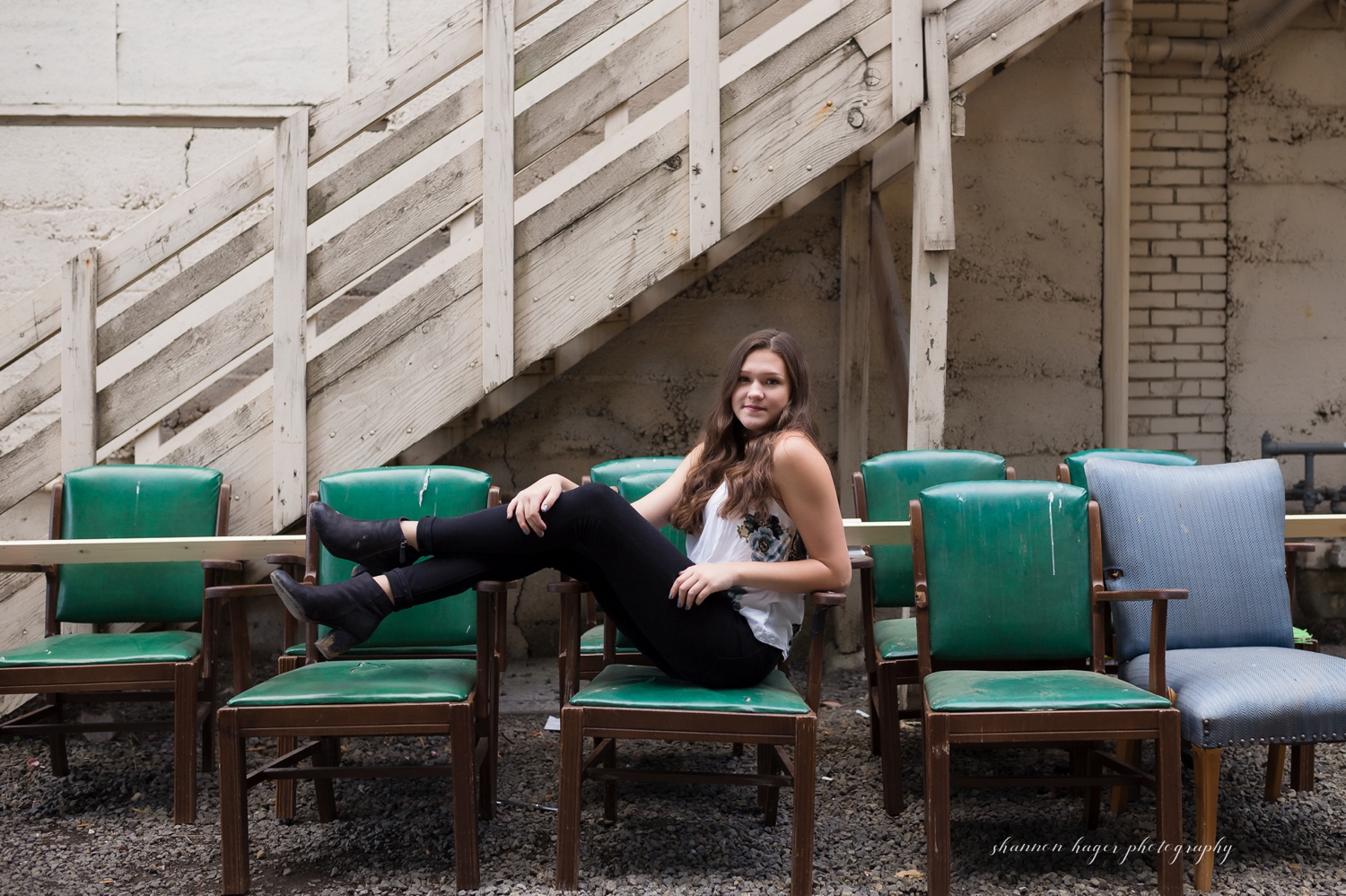 sherwood senior photos in oldtown by shannon hager photography