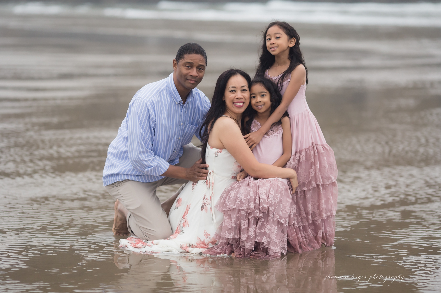cannon beach photograph, oregon coast family photos by shannon hager photography at haystack rock