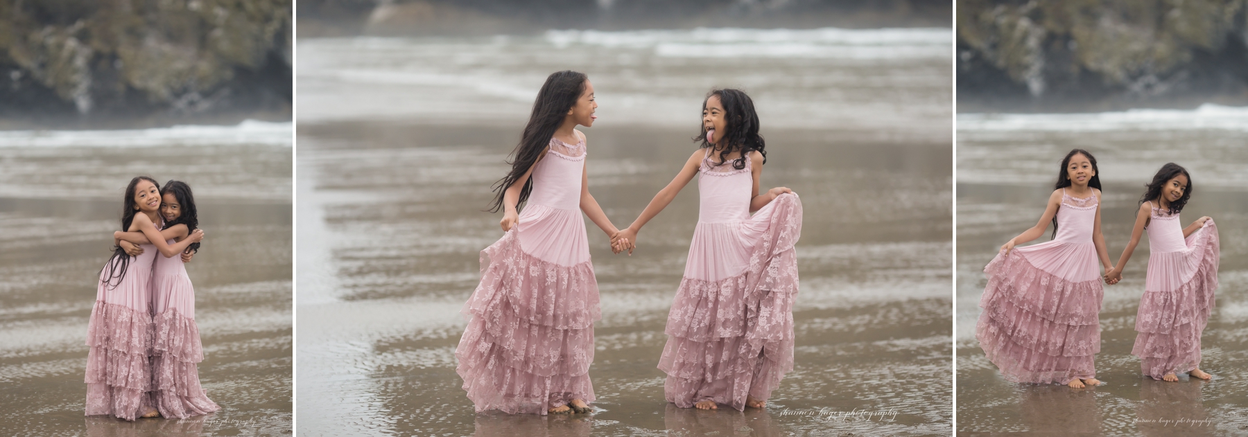 cannon beach photograph, oregon coast family photos by shannon hager photography at haystack rock
