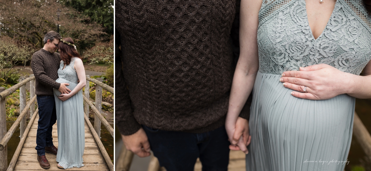 beaverton maternity photographer at jenkins estate