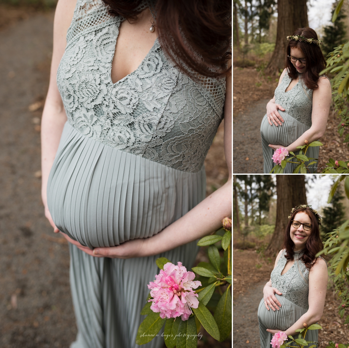 beaverton maternity photographer at jenkins estate