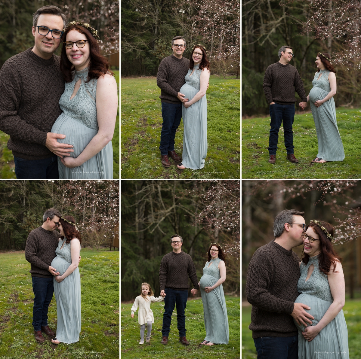 beaverton maternity photographer at jenkins estate