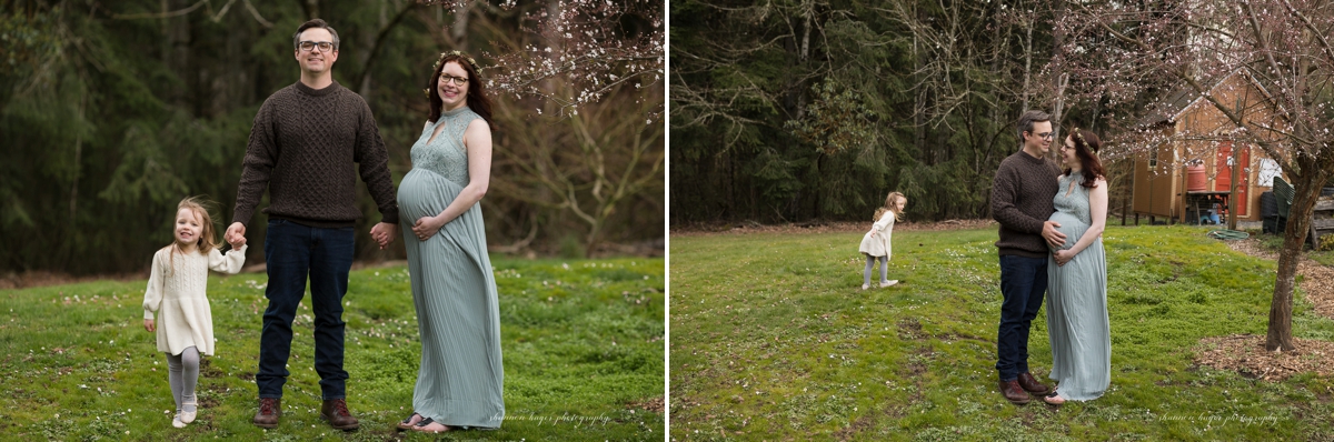 beaverton maternity photographer at jenkins estate