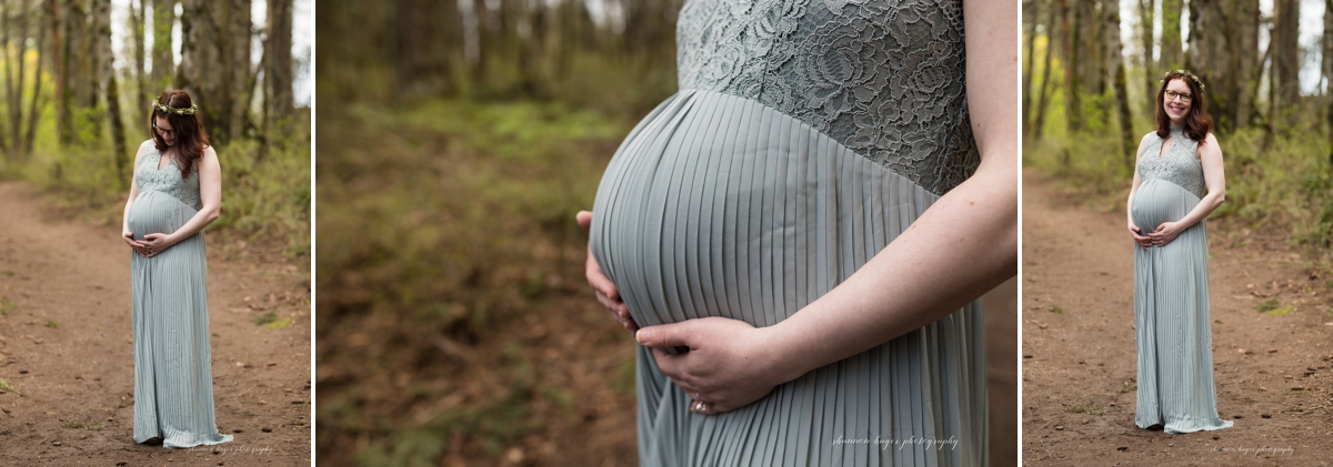 beaverton maternity photographer at jenkins estate