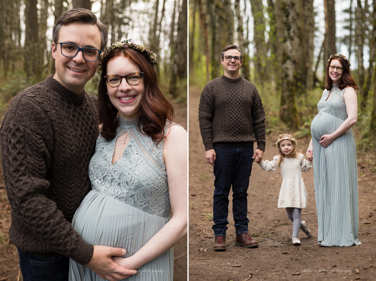beaverton maternity photographer at jenkins estate