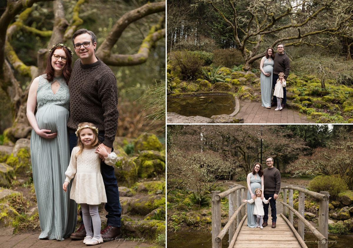 beaverton maternity photographer at jenkins estate