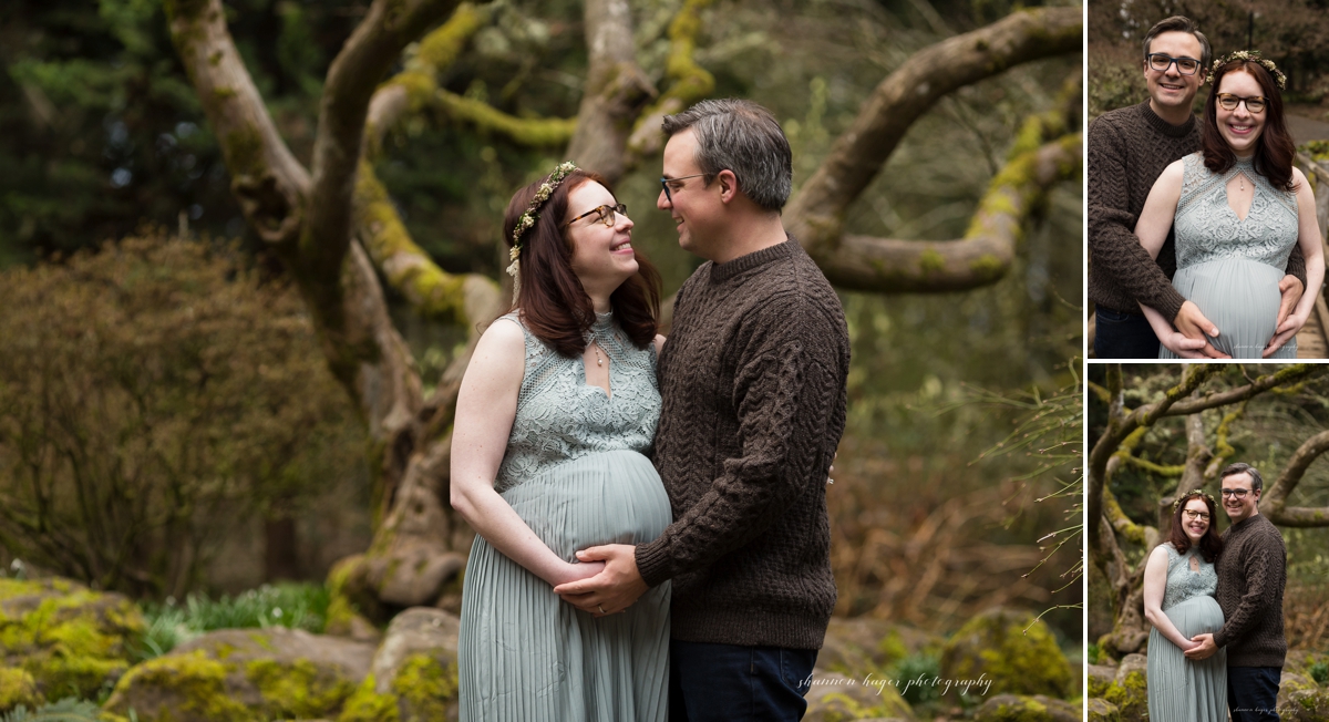 beaverton maternity photographer at jenkins estate