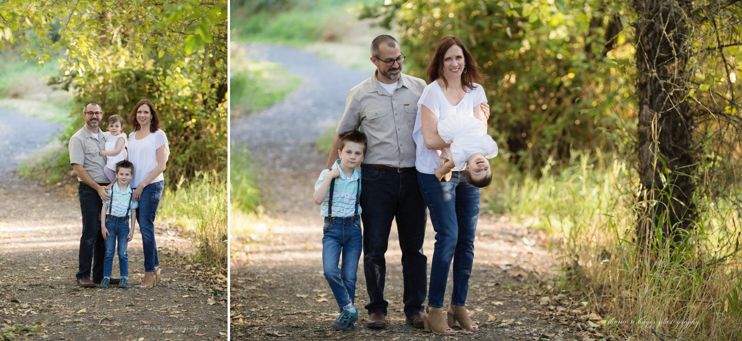 family photography session in sherwood at the tualatin river wildlife refuge
