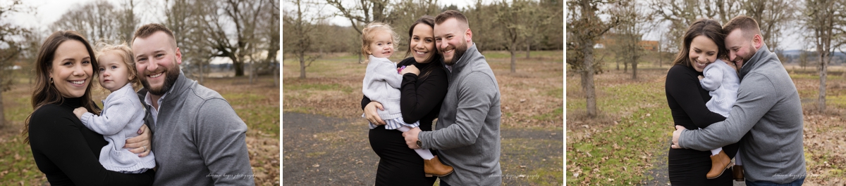 sherwood oregon maternity photographer by shannon hager photography, outdoor winter maternity photos