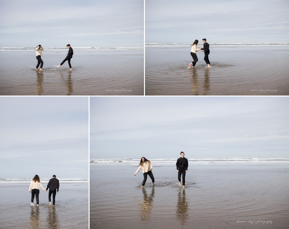 oregon coast senior session by shannon hager photography at hug point
