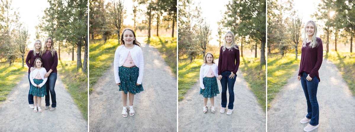 sherwood family photographer spring session at cooper mountain