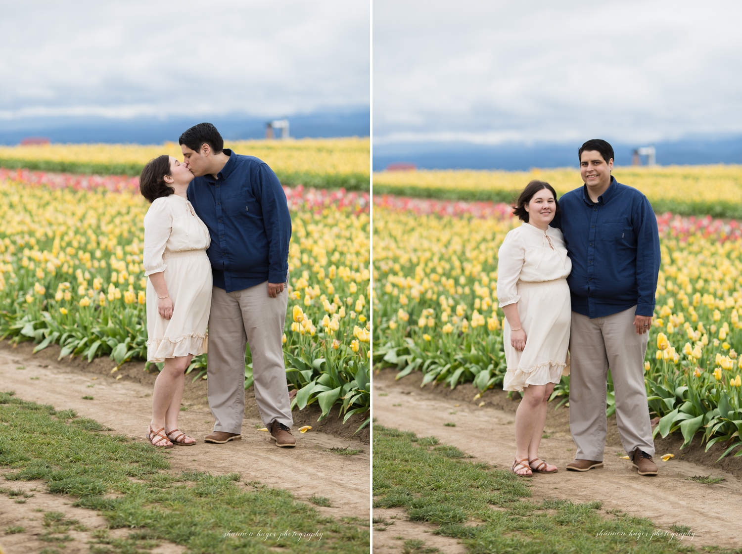 wooden shoe tulip family photos by shannon hager photography