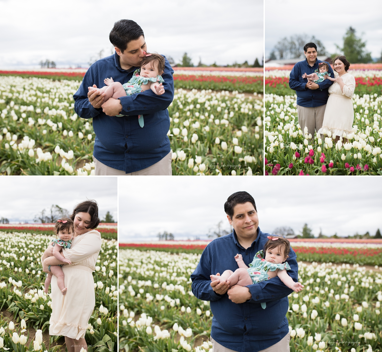 wooden shoe tulip family photos by shannon hager photography