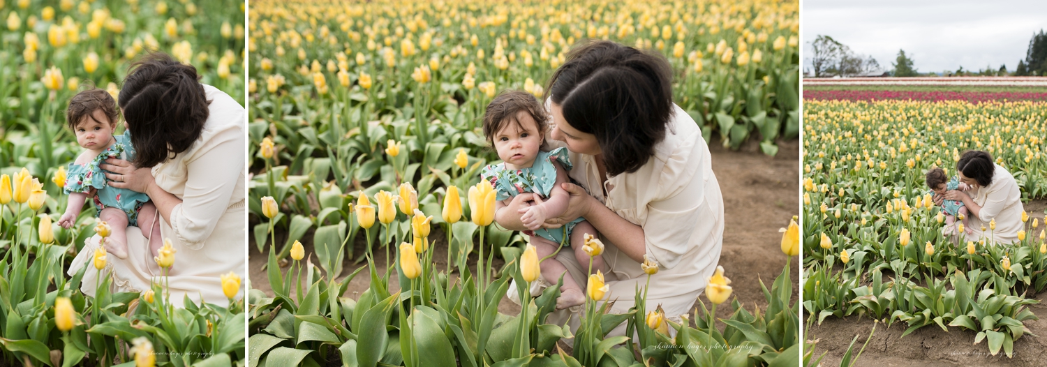 wooden shoe tulip family photos by shannon hager photography