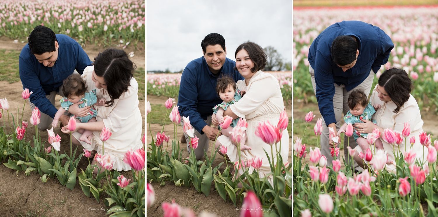 wooden shoe tulip family photos by shannon hager photography