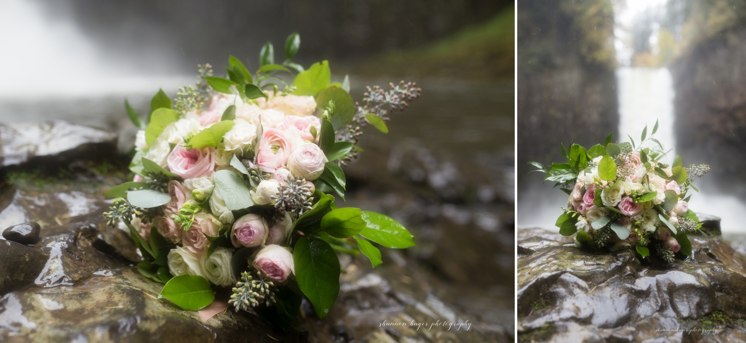 abiqua falls oregon elopement by shannon hager photography