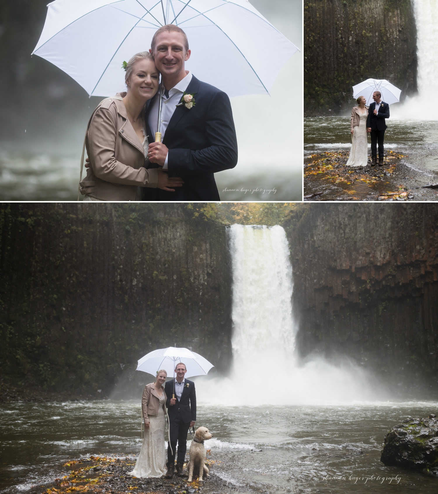 abiqua falls oregon elopement by shannon hager photography
