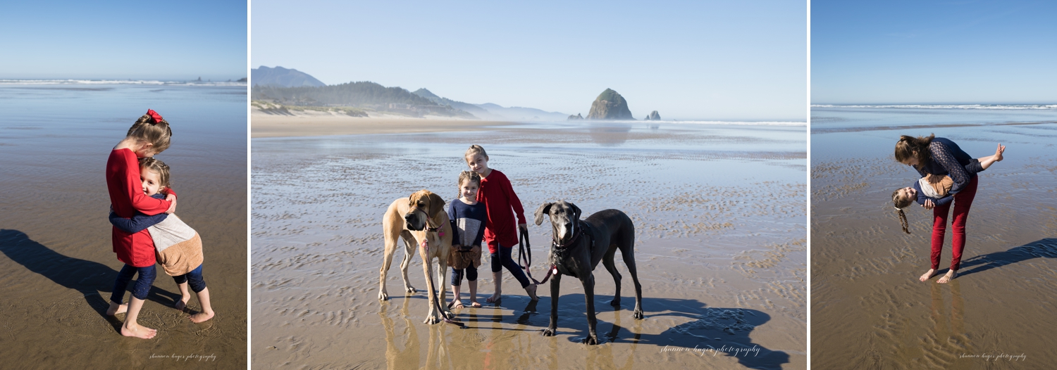 cannon beach extended family photographer, oregon coast family photos