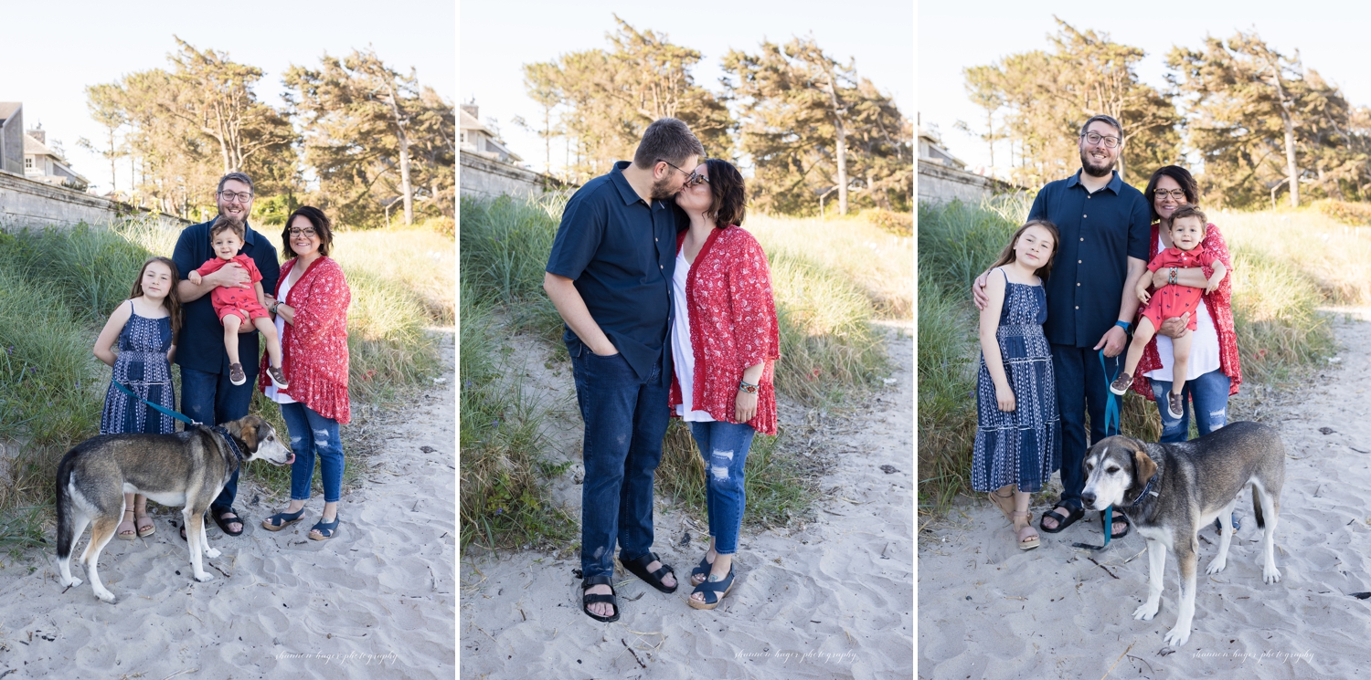 cannon beach extended family photographer, oregon coast family photos