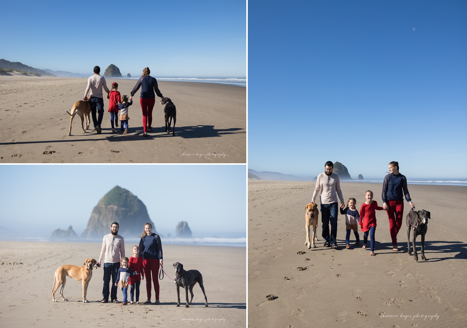 cannon beach extended family photographer, oregon coast family photos