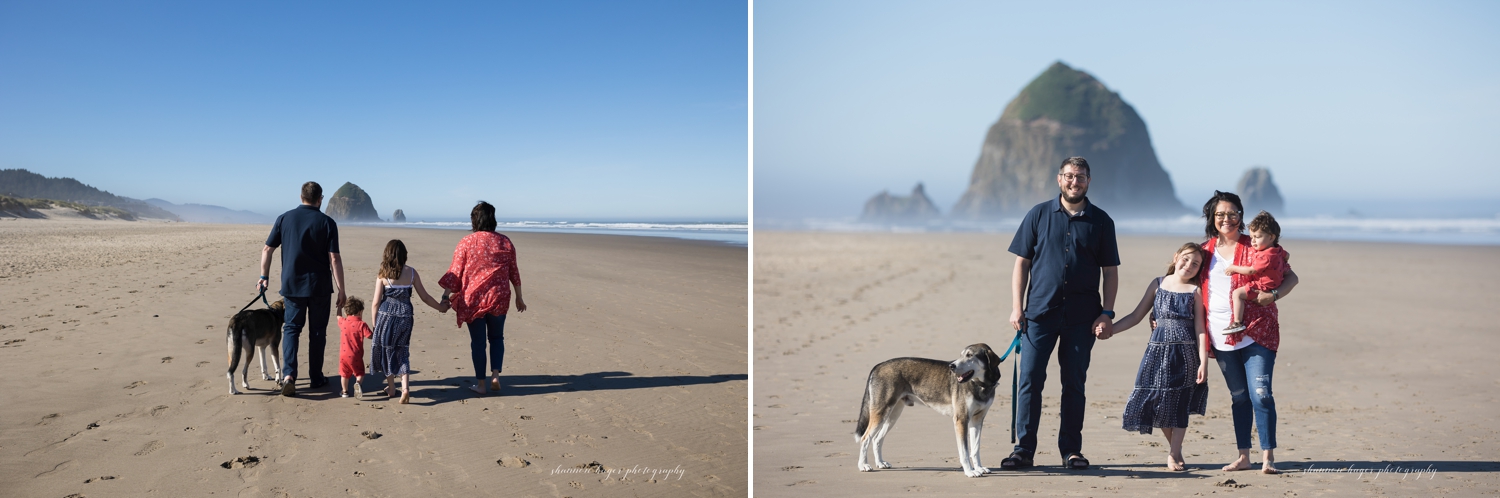 cannon beach extended family photographer, oregon coast family photos