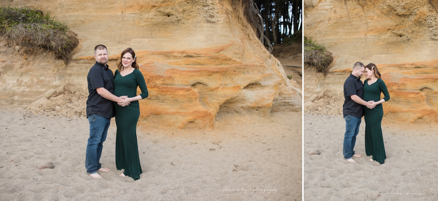 lincoln city maternity photographer, maternity photos oregon coast