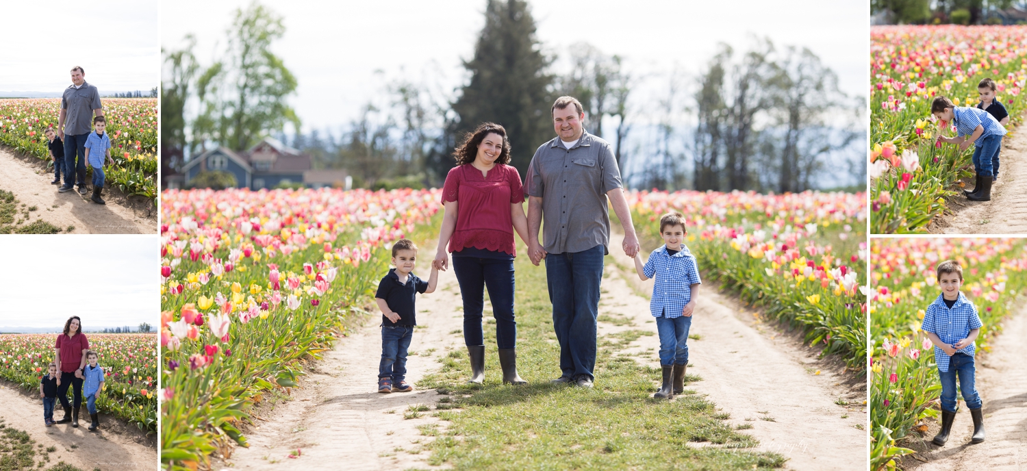 oregon tulip field family photographer, wooden shoe tulip farm