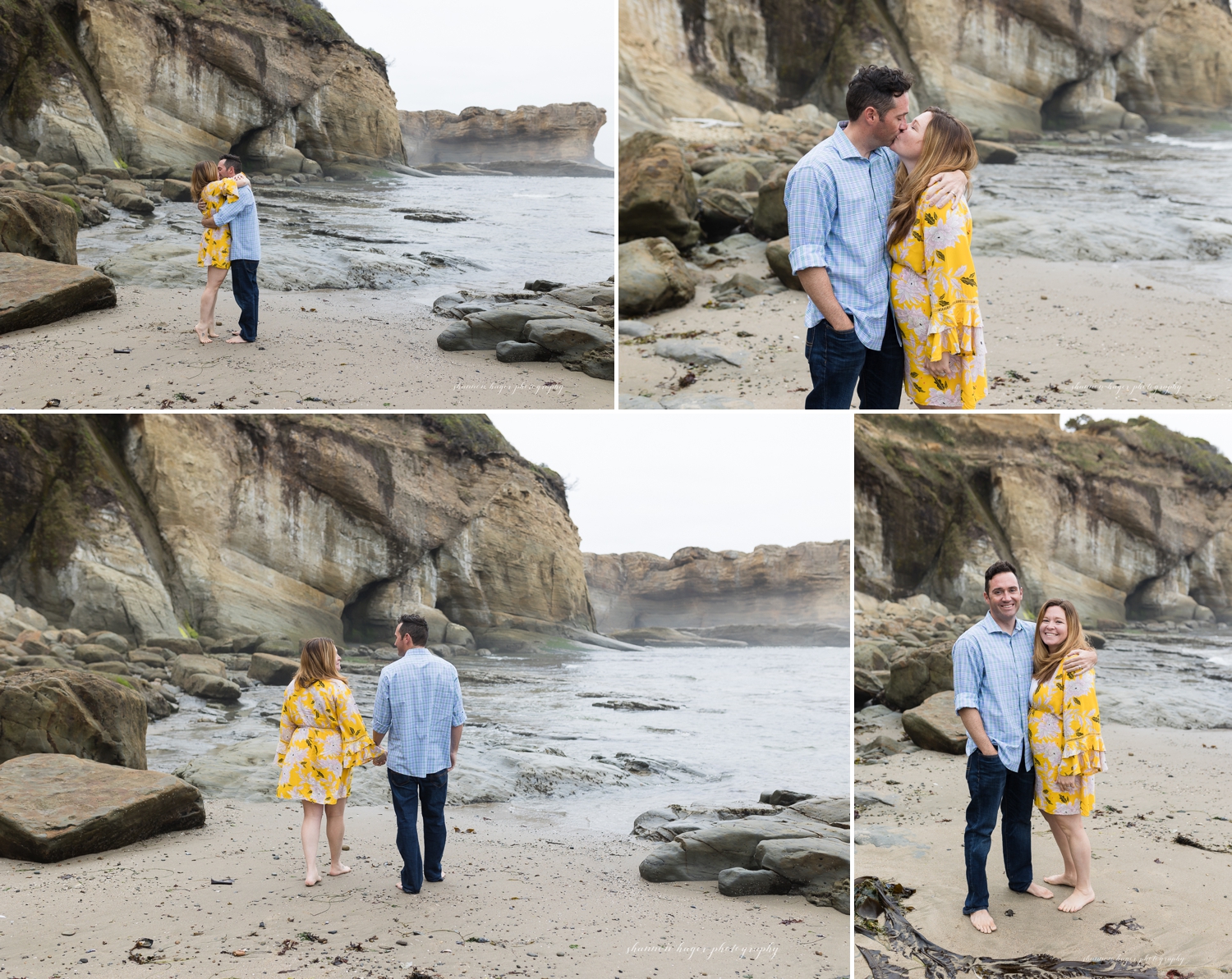 newport oregon coast family photo session by shannon hager photography at devil's punchbowl