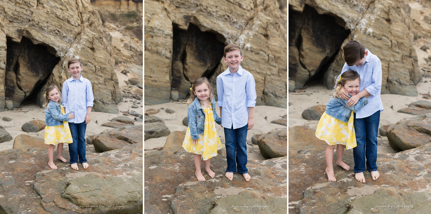 newport oregon coast family photo session by shannon hager photography at devil's punchbowl