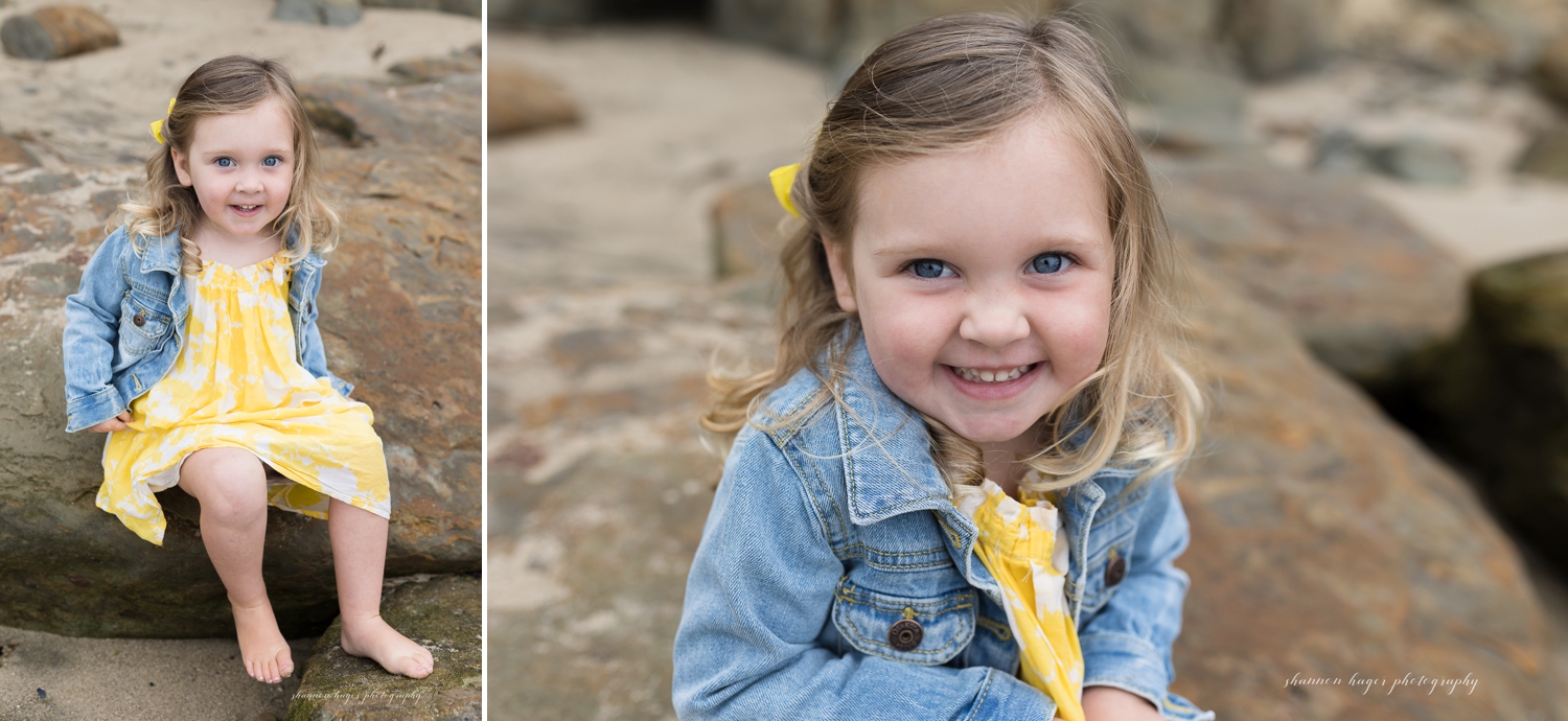 newport oregon coast family photo session by shannon hager photography at devil's punchbowl
