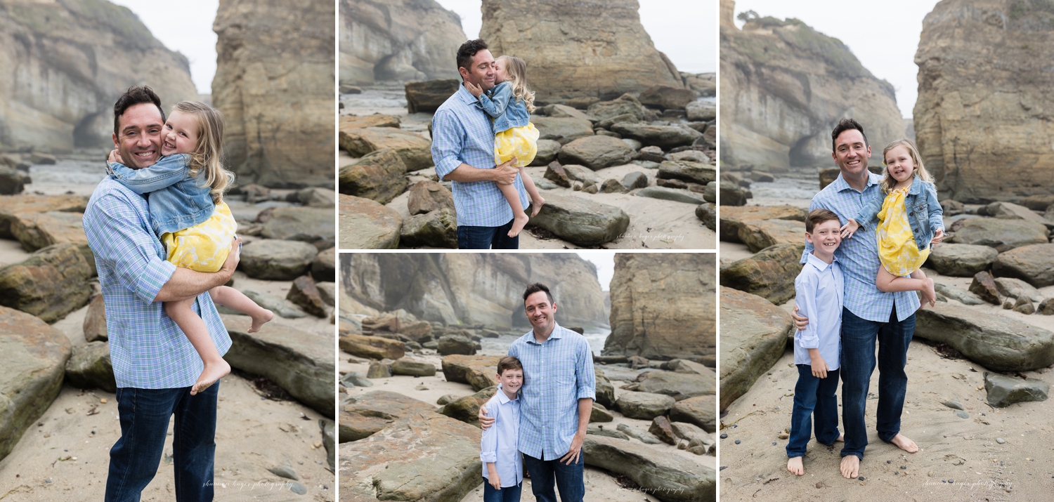 newport oregon coast family photo session by shannon hager photography at devil's punchbowl