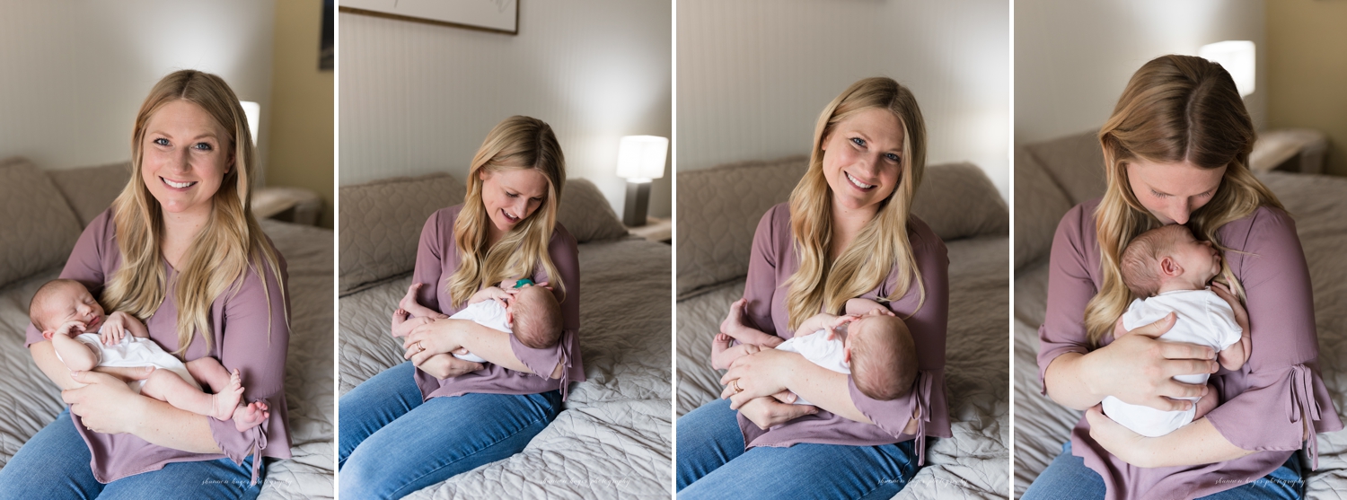 sherwood newborn photography by shannon hager photography, lifestyle newborn photographer oregon