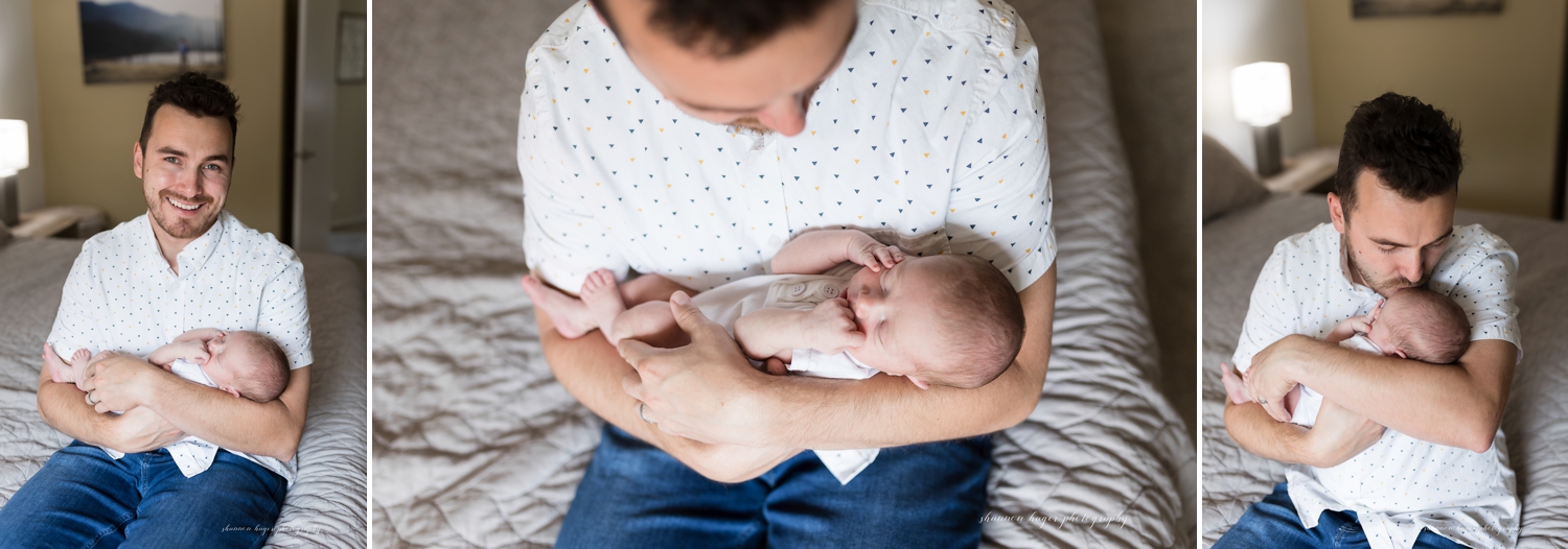 sherwood newborn photography by shannon hager photography, lifestyle newborn photographer oregon