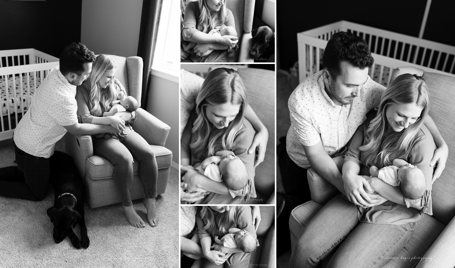 sherwood newborn session at home by shannon hager photography