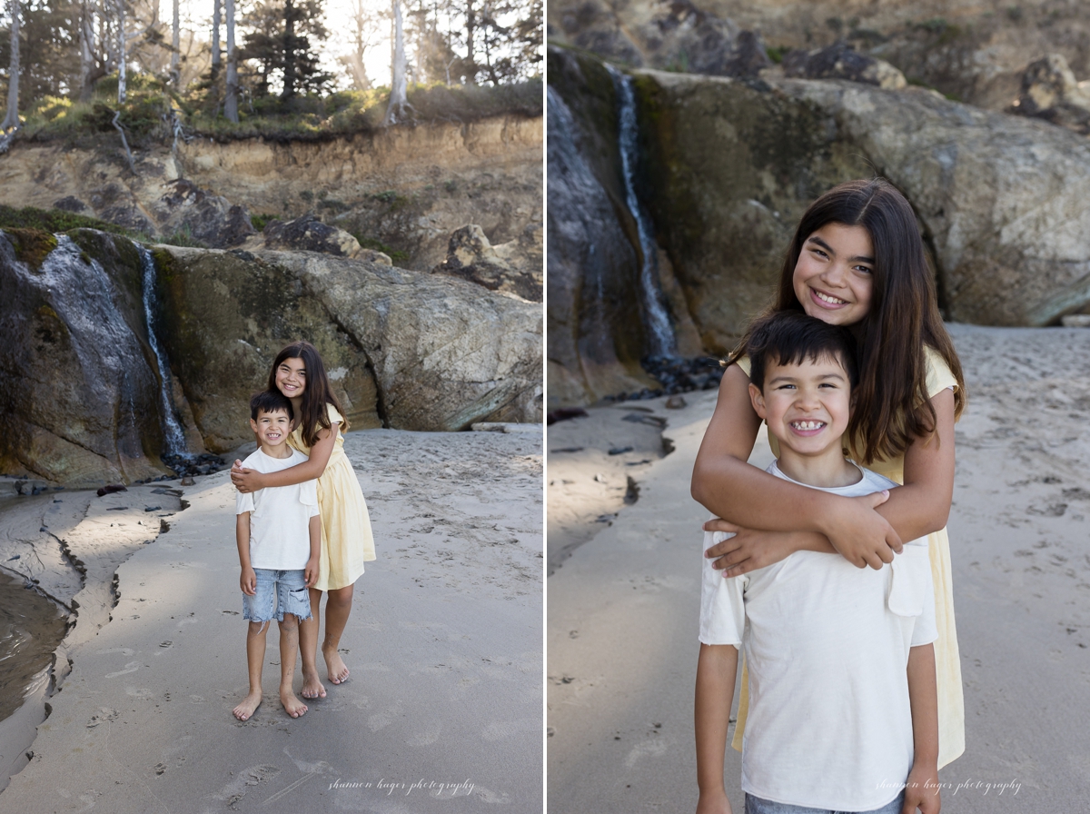 cannon beach family photographer session by Shannon Hager Photography