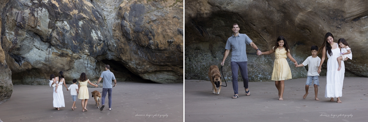 cannon beach family photographer session by Shannon Hager Photography