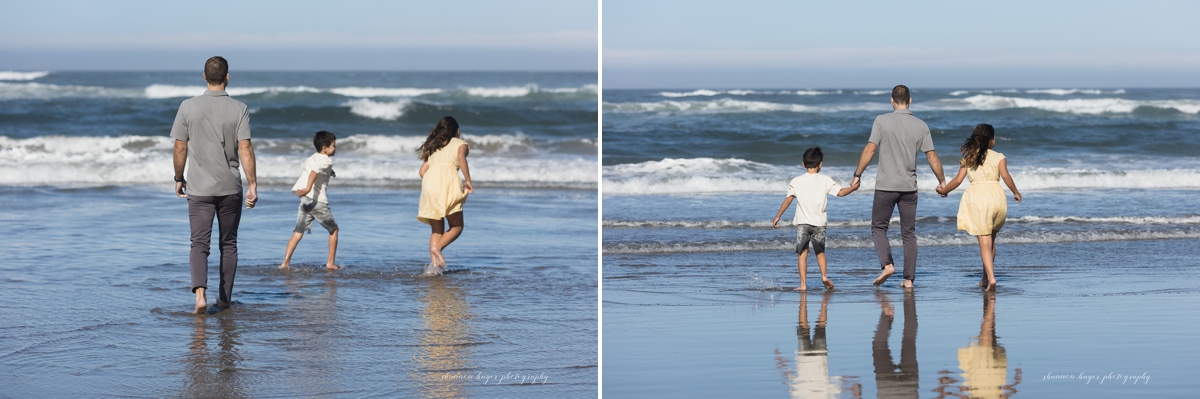 cannon beach family photographer session by Shannon Hager Photography