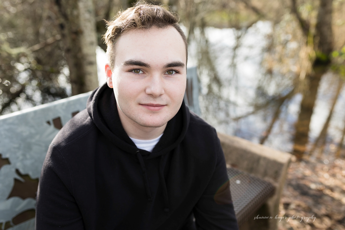 sherwood senior photos by shannon hager photography