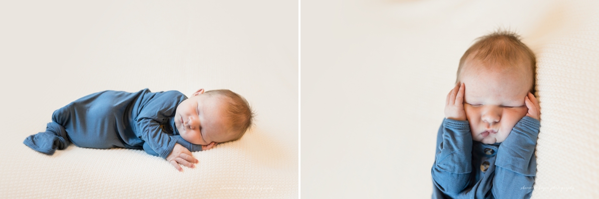 beaverton newborn photographer in home